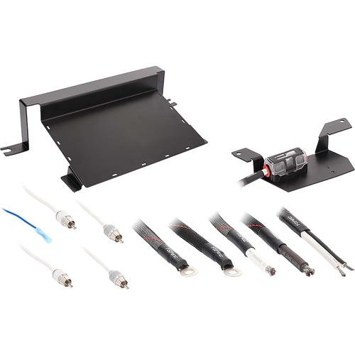 Metra - Amp Installation Kit for Select Jeep Vehicles - Black