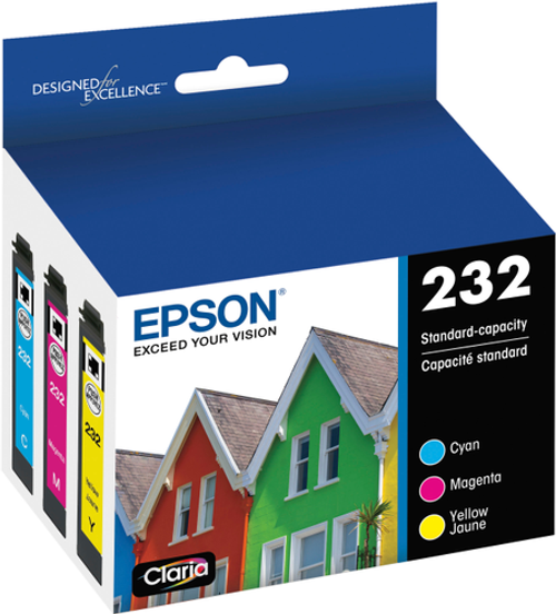Epson - T232 Color Combo Ink Cart Std Cap