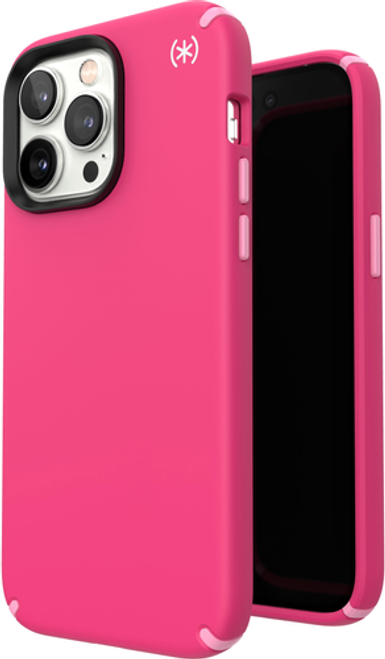 Speck - Presidio2 Pro Case with MagSafe for Apple iPhone 14 Pro Max - Digital Pink