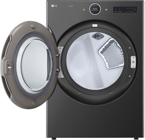 LG - 7.4 Cu Ft Electric Dryer with TurboSteam