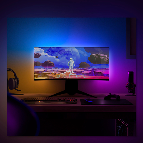 Philips - Hue Play Gradient Lightstrip for 24" to 27" PC