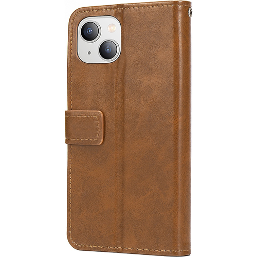 SaharaCase - Folio Wallet Case for Apple® iPhone® 14 - Brown