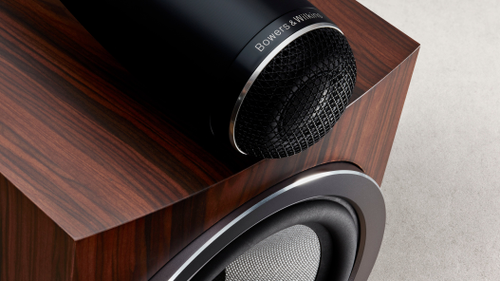 Bowers & Wilkins - 700 Series 3 Bookshelf Speaker w/ Tweeter on top, 6.5" midbass (pair) - Mocha