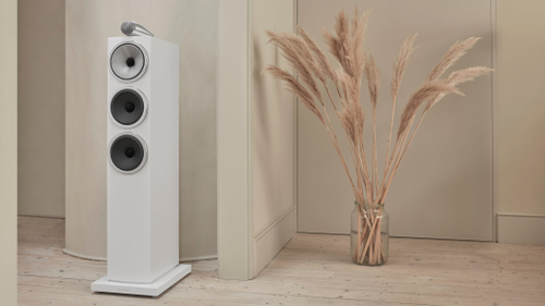 Bowers & Wilkins - 700 Series 3 Floorstanding Speaker w/6" midrange, dual 6.5" bass (each) - White