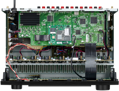 Denon - AVR-S970H 8K Ultra HD 7.2 Channel (90Watt X 7) AV Receiver 2022 Model - Built for Movies, Gaming, & Music Streaming - Black