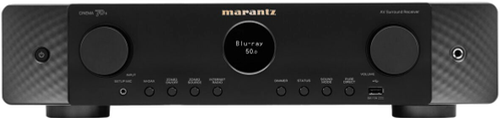 Marantz - Cinema 70S 8K Ultra HD 7.2 Channel (50W X 7) AV Receiver 2022 Model - Built for Movies, Gaming, & Music Streaming - Black