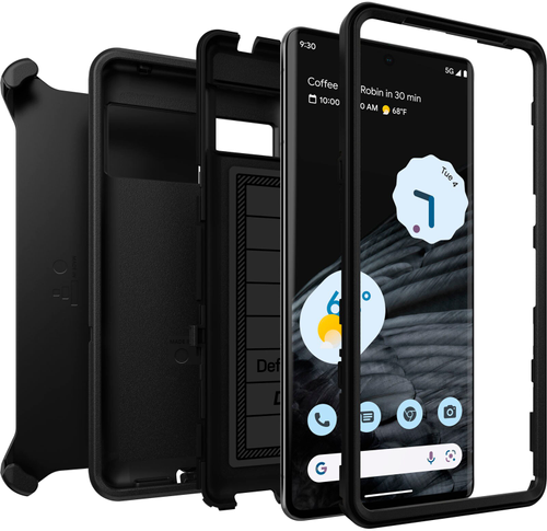 OtterBox - Defender Series Pro Hard Shell for Google Pixel 7 Pro - Black