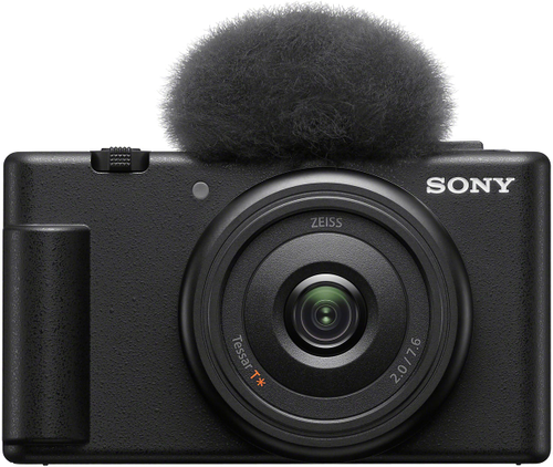 Sony ZV-1F Vlog Camera for Content Creators and Vloggers - Black