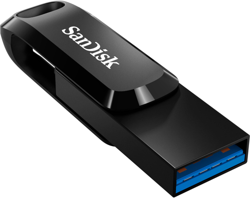 SanDisk - Ultra Dual Drive Go 512GB USB Type-A/USB Type-C Flash Drive - Black