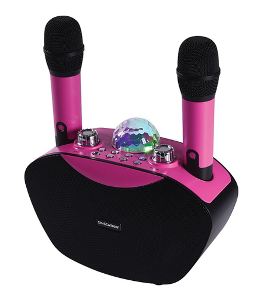 Singsation - FREESTYLE Wireless Karaoke System Pink - Pink