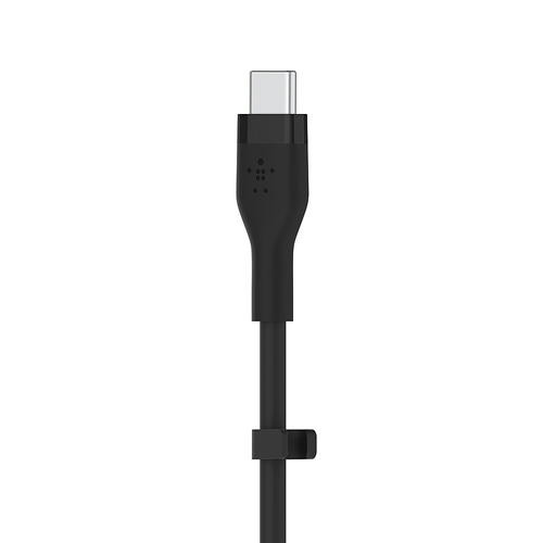 Belkin - BOOSTCHARGE Flex USB-C to USB-C Cable - Black