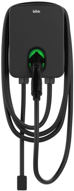 Blink Charging - 23' J1772 Electric Vehicle Charger with 50A EV NEMA 14-50P Plug - Black