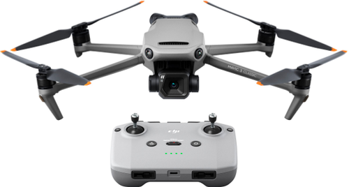 DJI - Mavic 3 Classic and Remote Controller - Gray