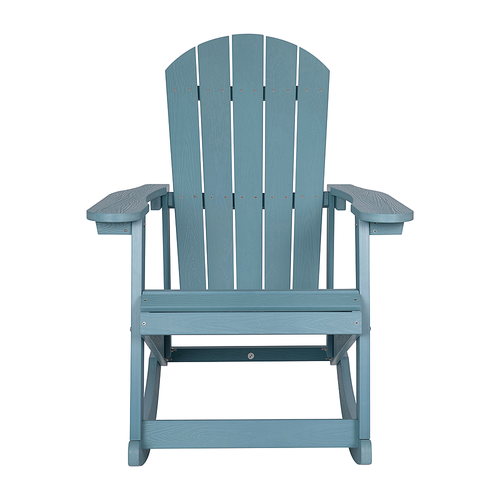 Flash Furniture - Savannah Rocking Patio Chair (set of 2) - Sea Foam