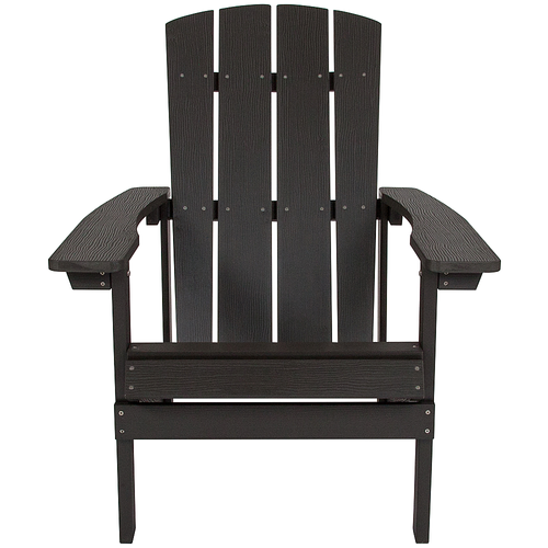 Flash Furniture - Charlestown Adirondack Chair - Slate Gray