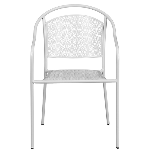 Flash Furniture - Oia Patio Chair - White