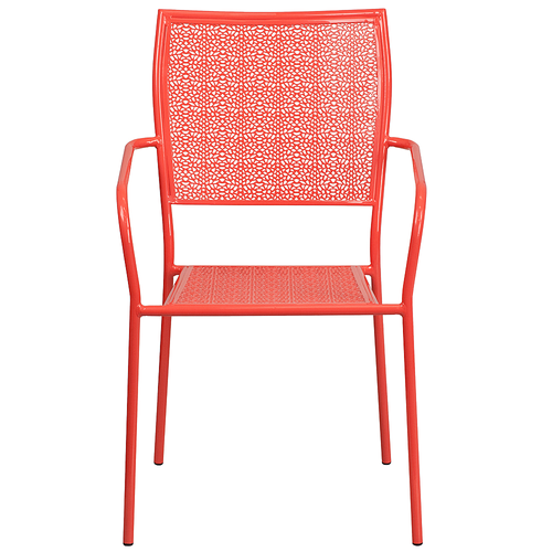Flash Furniture - Oia Patio Chair - Coral