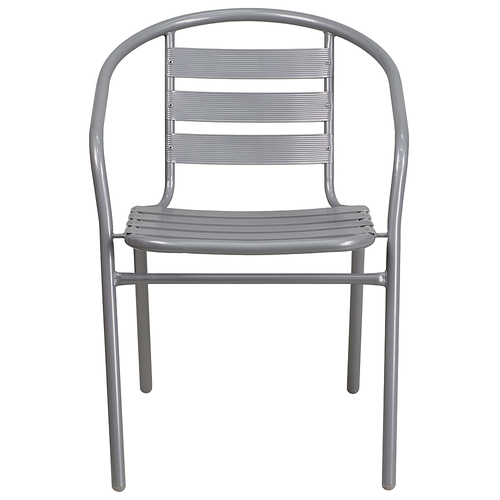 Flash Furniture - Lila Patio Chair - Silver