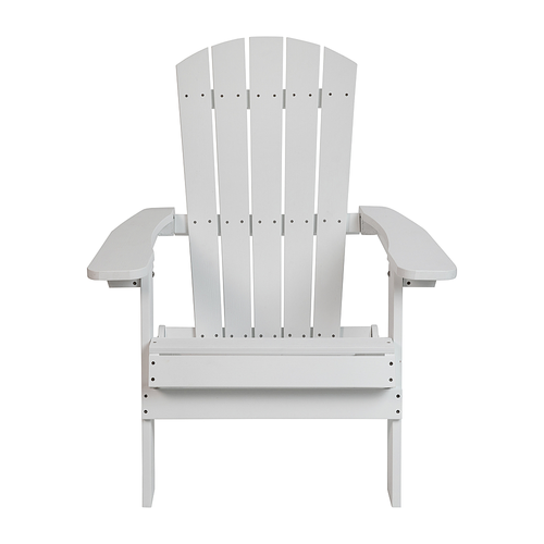 Flash Furniture - Charlestown Adirondack Chair (set of 4) - White