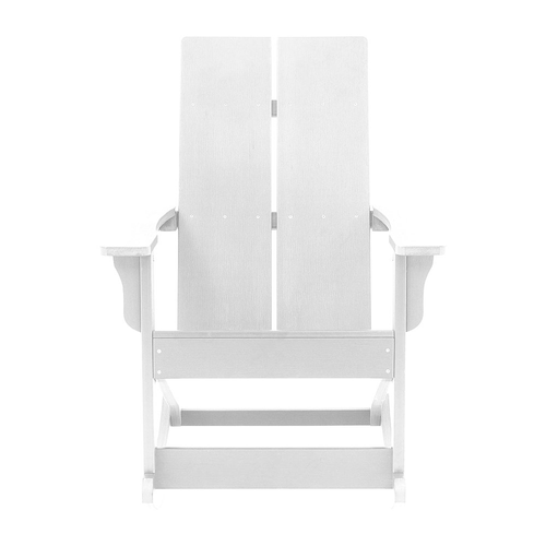 Flash Furniture - Finn Rocking Patio Chair - White
