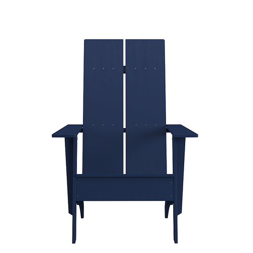 Flash Furniture - Sawyer Adirondack Chair (set of 2) - Navy