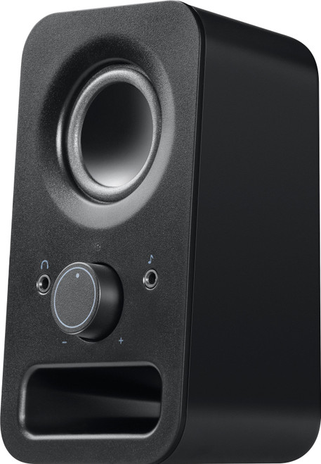 Logitech - z150 2.0 Multimedia Speakers (2-Piece) - Black