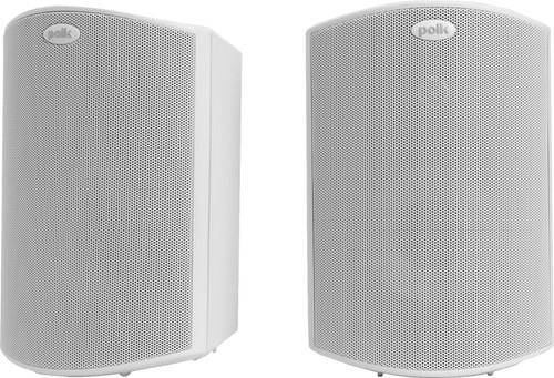 Polk Audio - Patio 200 5" 2-Way Indoor/Outdoor Loudspeakers (Pair) - White