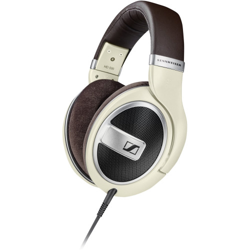 Sennheiser - HD 599 Wired Over-the-Ear Headphones HD 5 - Brown/Ivory/Matte Metallic