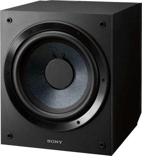 Sony - Core Series 10" 115W Active Subwoofer - Black