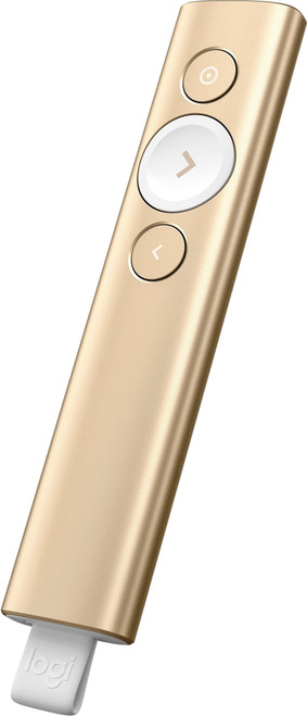 Logitech - Spotlight Presentation Remote - Gold