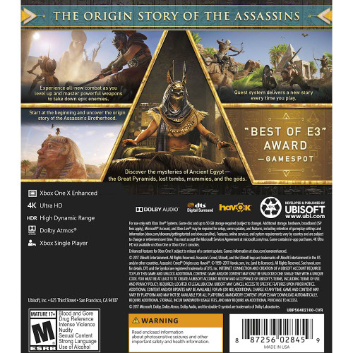 Assassin's Creed Origins - Xbox One