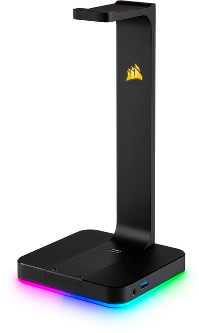 CORSAIR - Gaming ST100 RGB Premium Headset Stand - Black