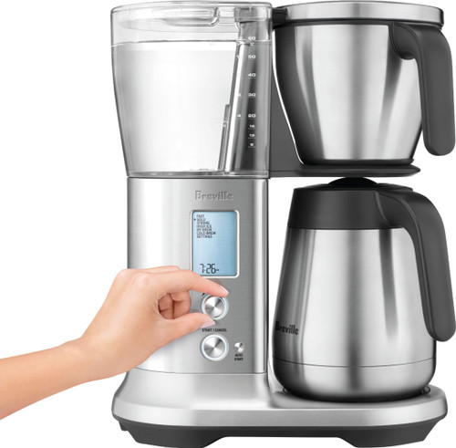 Breville - the Precision Brewer Thermal 12-Cup Coffee Maker - Brushed Stainless Steel