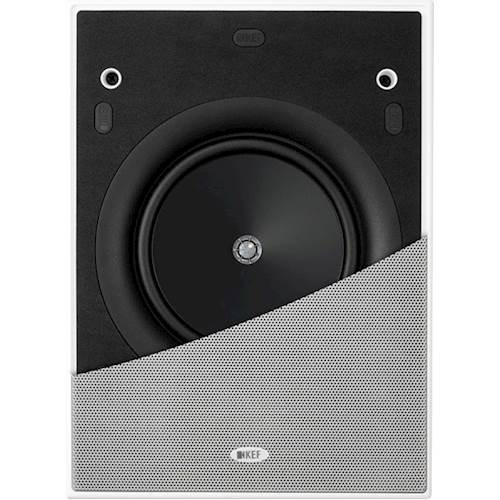 KEF - Ci-C Series 6-1/2" In-Wall Speaker (Each) - White