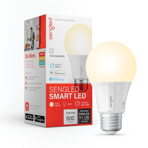 Sengled - A19 Add-on Smart LED Bulb - White
