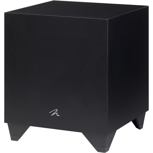 MartinLogan - DYNAMO 8" 75W Powered Subwoofer - Satin Black