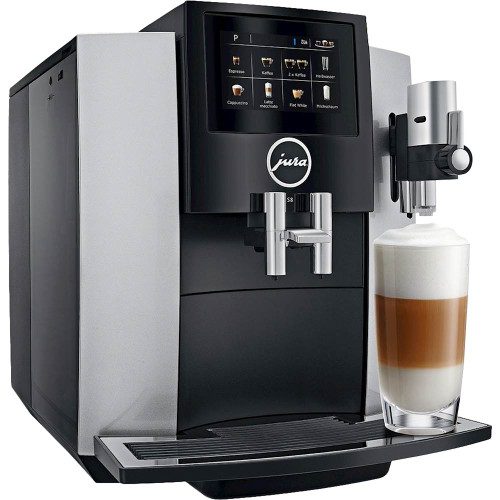 jura - S8 Coffee Maker and Espresso Machine - Moonlight Silver - Moonlight Silver