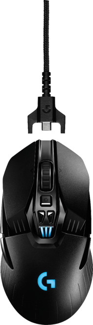 Logitech - G903 (Hero) Wireless Optical Gaming Mouse - Black