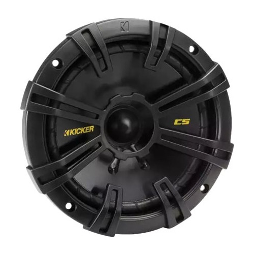 KICKER - CS Series 6-3/4" 2-Way Car Speakers with Polypropylene Cones (Pair) - Black