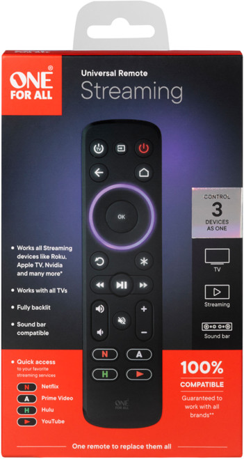 ONE FOR ALL - Streamer Remote - Black