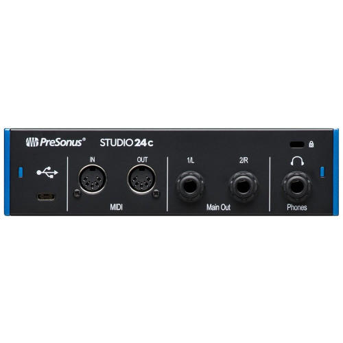 PreSonus - USB Audio Interface - Black/Blue