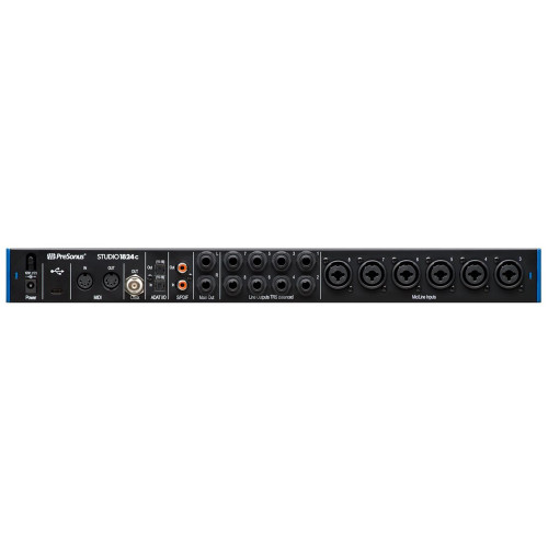 PreSonus - USB Audio Interface - Black/Blue