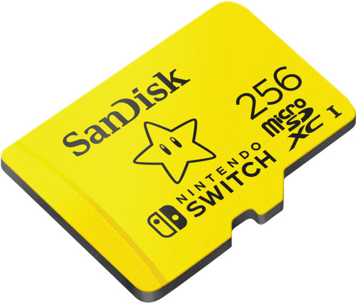 SanDisk - 256GB microSDXC Memory Card for Nintendo Switch