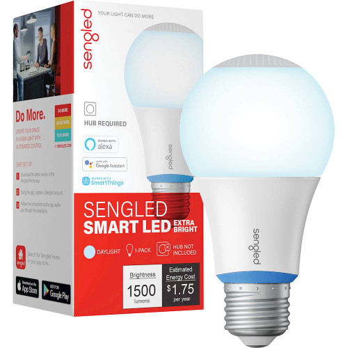 Sengled - A19 Add-On Smart LED Light Bulb - Daylight