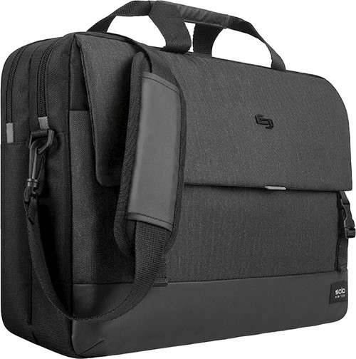 Solo New York - Notch Briefcase for 15.6" Laptop - Gray/Black