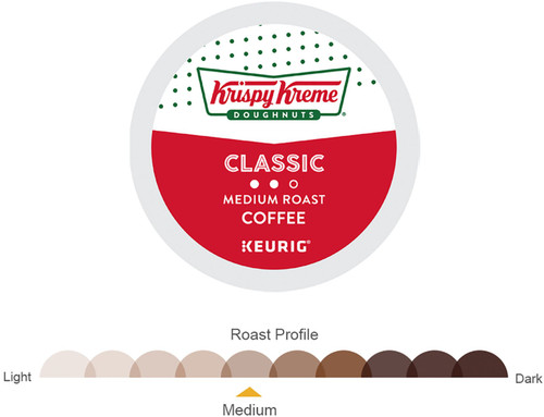 Krispy Kreme - Classic - Medium Roast K-Cup Pods (48-Pack)