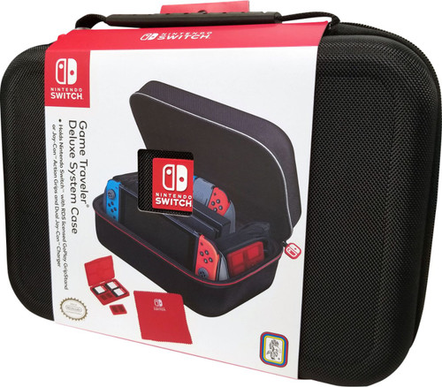 RDS Industries - 12" Hard Case for Game Console - Black