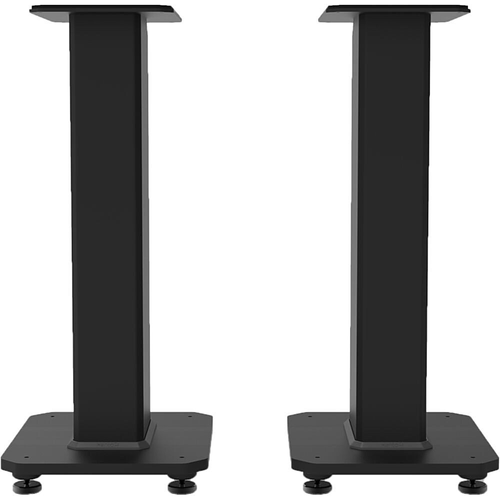 Kanto 22" Fillable Speaker Stands with Isolation System, Black - Black