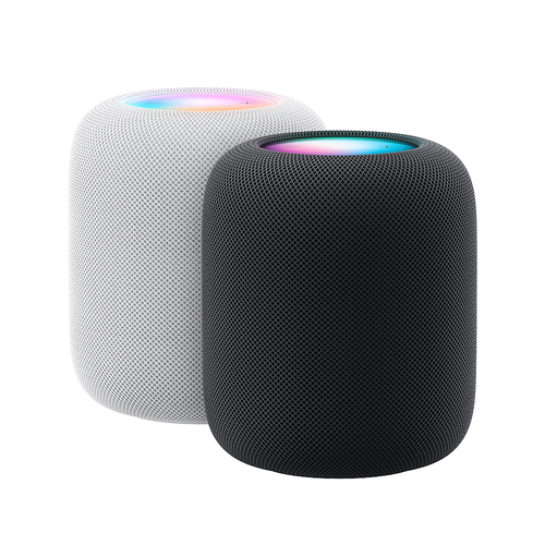 Apple - HomePod (2nd Generation) Smart Speaker with Siri - Midnight