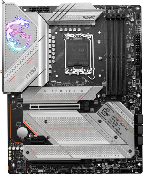 MSI - MPG Z790 EDGE WIFI (Socket LGA 1700) USB 3.2 Intel Motherboard - Black
